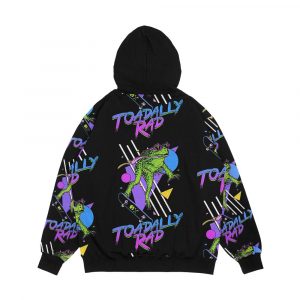 Alternative view of Toadally Rad Men's All-Over-Print Hoodie