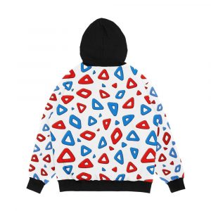 Alternative view of Togepi Stains 1 Men's All-Over-Print Hoodie