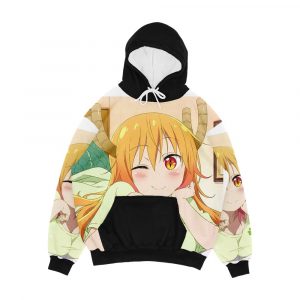 Tohru Miss Kobayashi s Dragon Maid Men's All-Over-Print Hoodie
