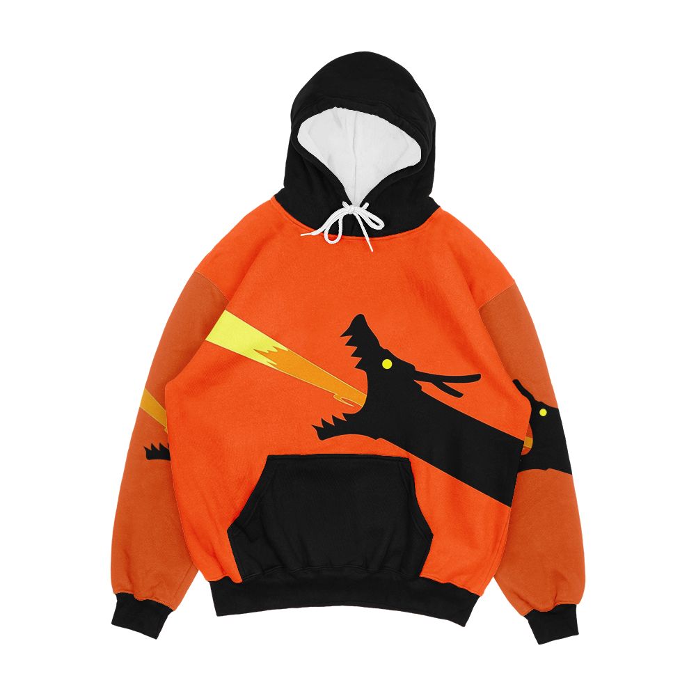 Tohru s Dragon Breath Men's All-Over-Print Hoodie