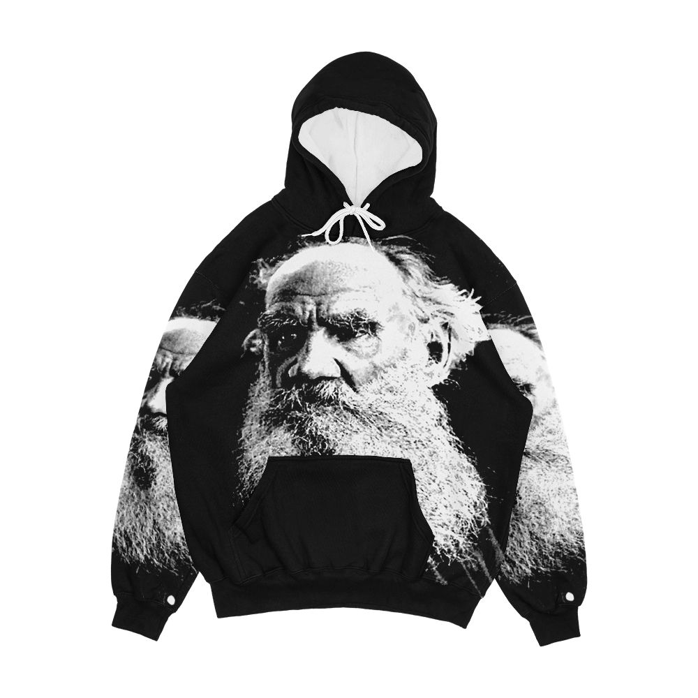 Tolstoy Men's All-Over-Print Hoodie