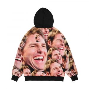 Alternative view of Tom Cruise Laughing Meme Photo Collage Men's All-Over-Print Hoodie