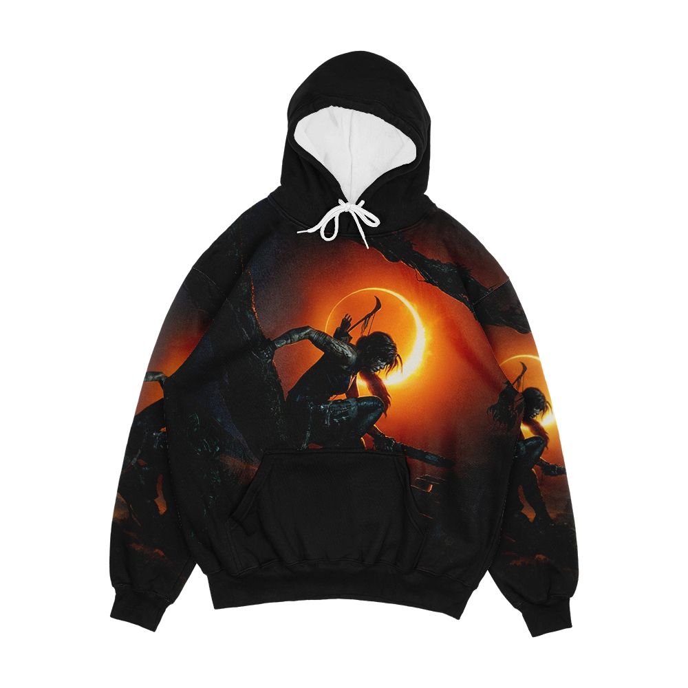 Tomb Raider Men's All-Over-Print Hoodie