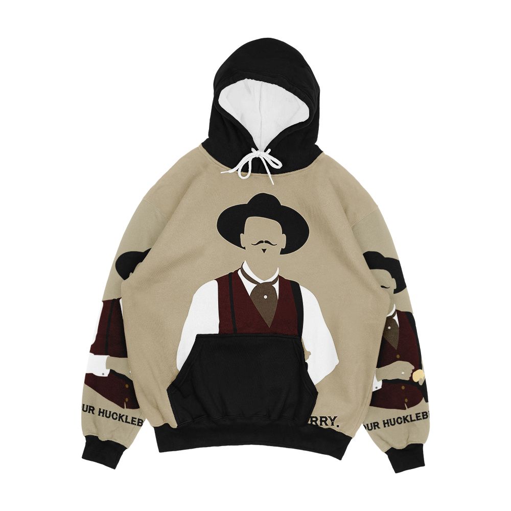 Tombstone I'm Your Huckleberry Men's All-Over-Print Hoodie