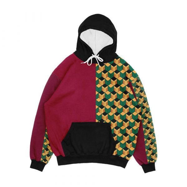 Tomioka Pattern Men's All-Over-Print Hoodie