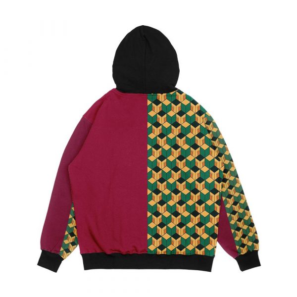 Tomioka Pattern Men's All-Over-Print Hoodie - Image 2