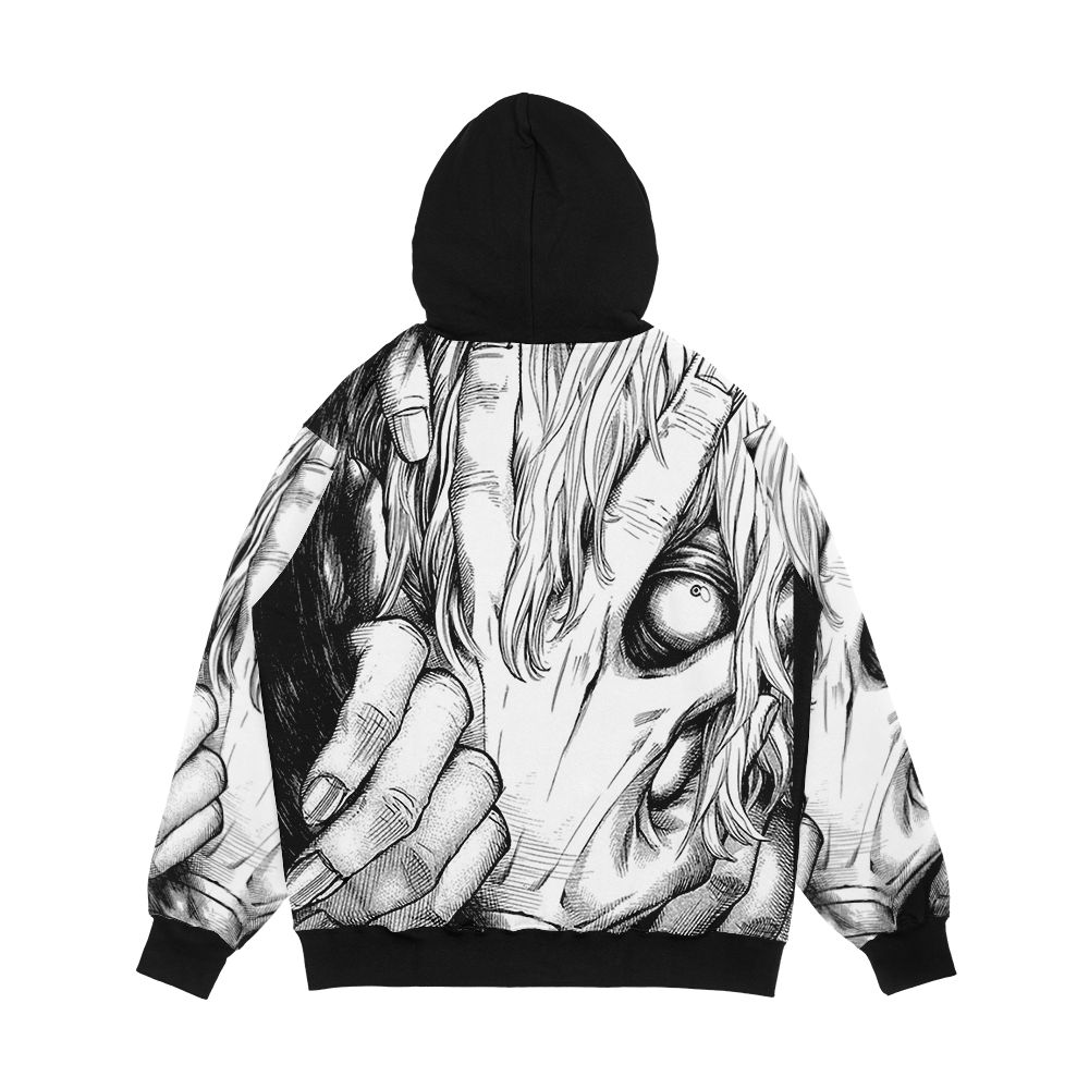 Tomura Shigaraki Men's All-Over-Print Hoodie - Image 2