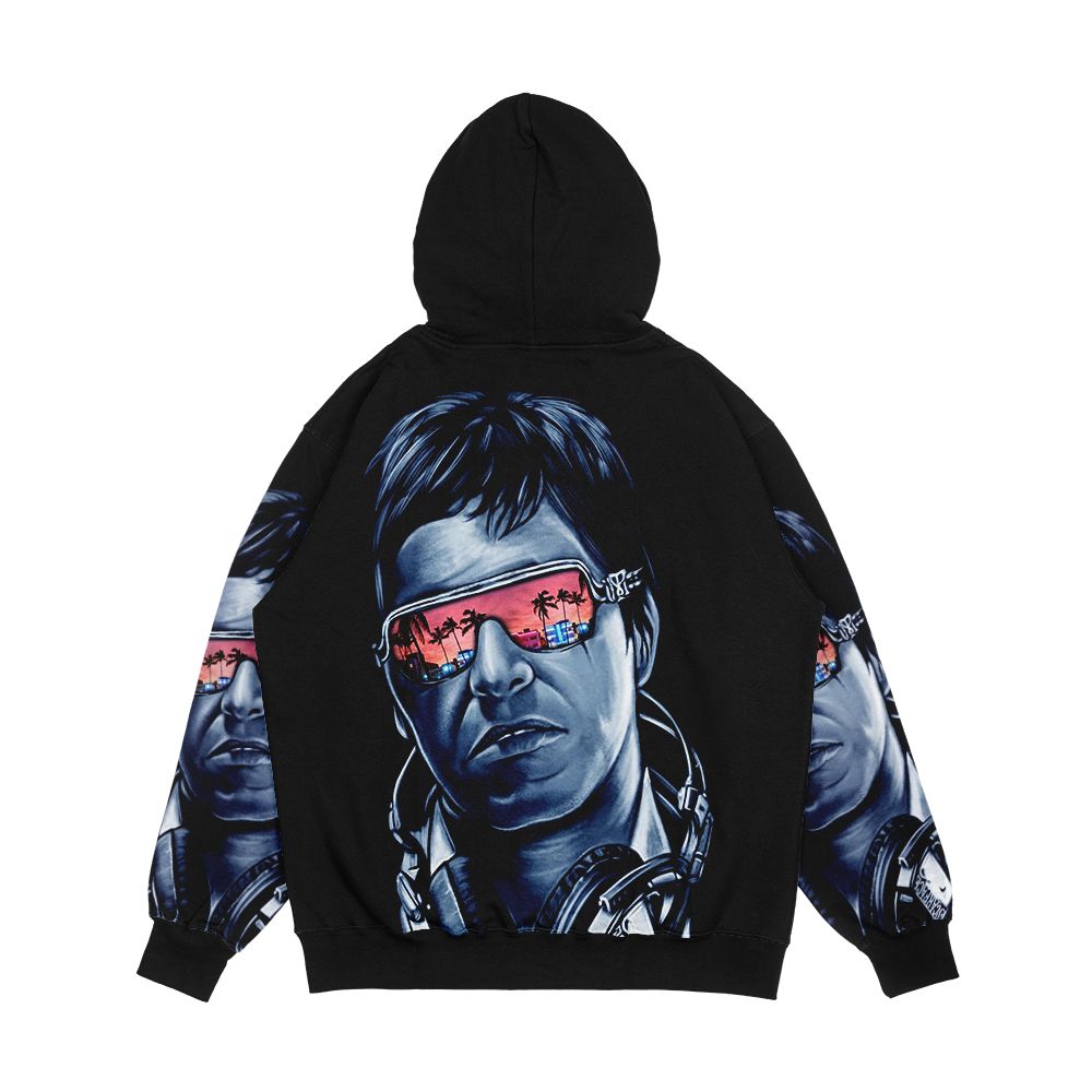 Tony Montana Miami Men's All-Over-Print Hoodie - Image 2