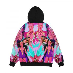 Alternative view of Tonya Harding Men's All-Over-Print Hoodie