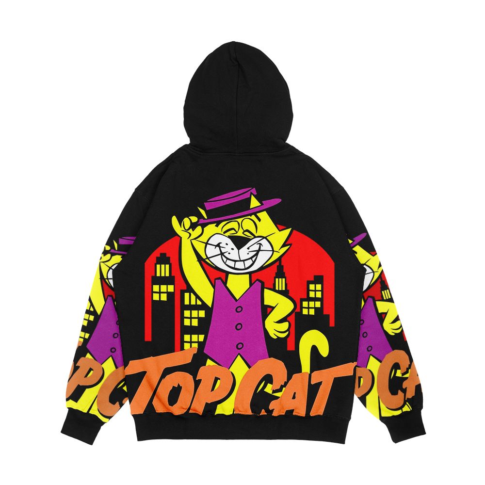 Top Cat Men's All-Over-Print Hoodie - Image 2
