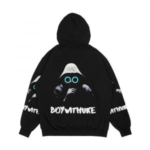 Alternative view of Top Merch Toxic Boy Men's All-Over-Print Hoodie