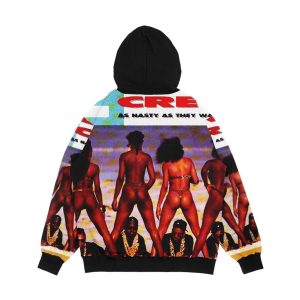 Alternative view of Top The 2 Live Crew Men's All-Over-Print Hoodie