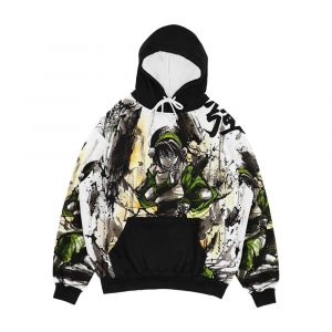 Toph From Avatar With Sumi And Watercolor Men's All-Over-Print Hoodie