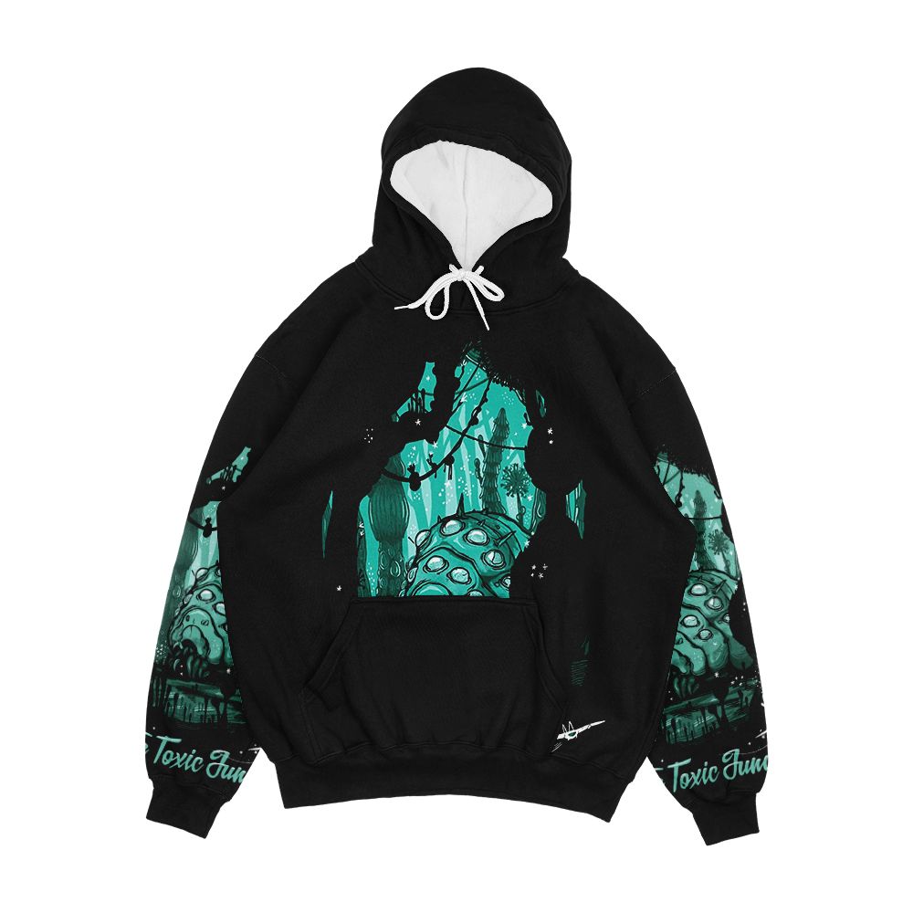 Toxic Jungle Men's All-Over-Print Hoodie