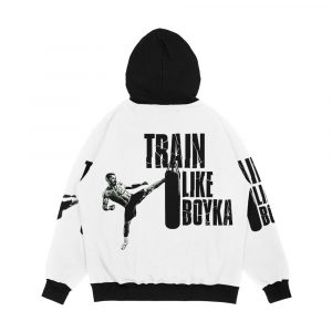 Alternative view of Train Like Boyka Men's All-Over-Print Hoodie