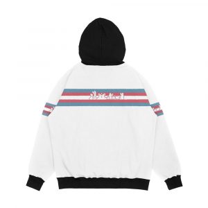 Alternative view of Trans Pride Rabbits Men's All-Over-Print Hoodie