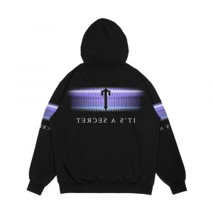 Alternative view of Trapstar It And 39's A Secret Classic Men's All-Over-Print Hoodie