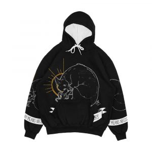 Trash Blessings By Any Means Necessary Men's All-Over-Print Hoodie