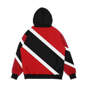 Alternative view of Trinidad And Tobago Flag Men's All-Over-Print Hoodie