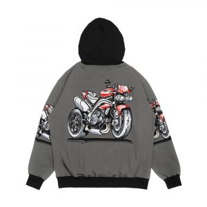 Alternative view of Triumph Speed Triple 1050 Men's All-Over-Print Hoodie