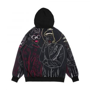 Alternative view of Trixie And Katya Men's All-Over-Print Hoodie