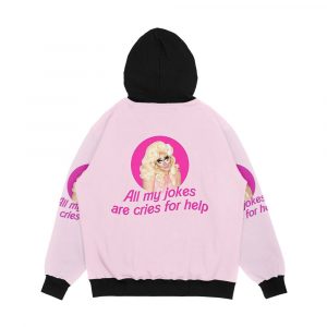 Alternative view of Trixie Jokes Rupaul s Drag Race Men's All-Over-Print Hoodie