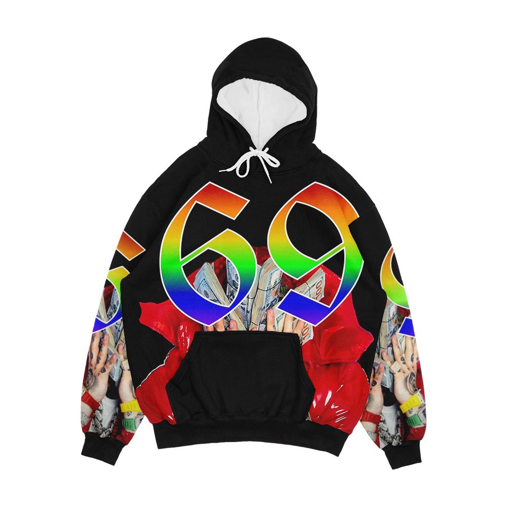 Trollz Men's All-Over-Print Hoodie