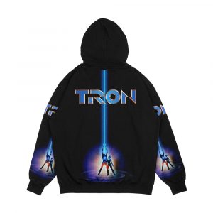 Alternative view of Tron 1982 Men's All-Over-Print Hoodie