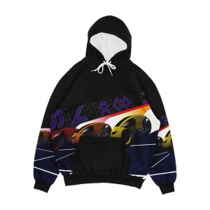 Tron Lightcycle Racing Grid Men's All-Over-Print Hoodie