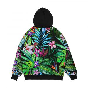 Alternative view of Tropical Fest Men's All-Over-Print Hoodie