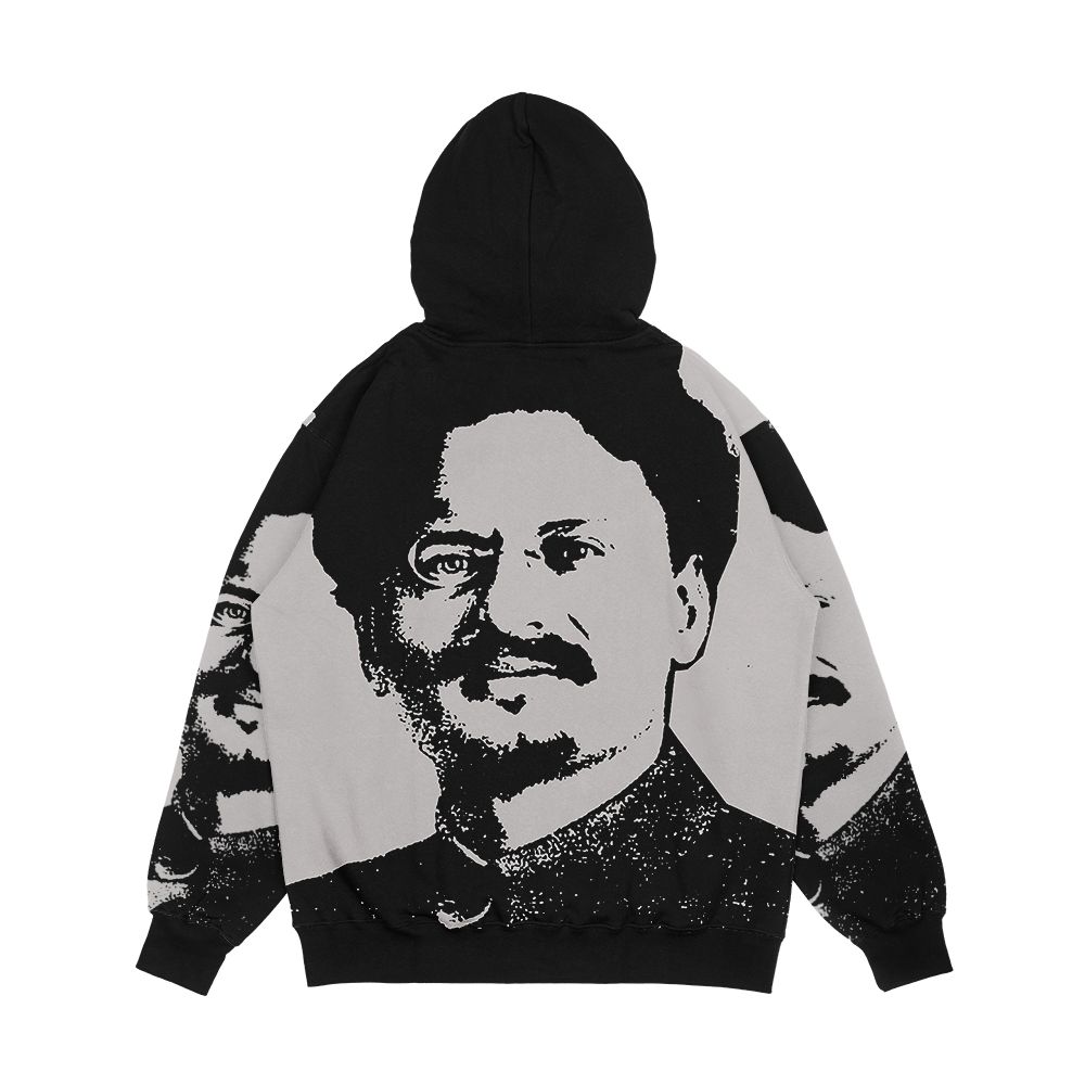 Trotsky Men's All-Over-Print Hoodie - Image 2