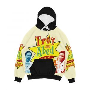 Troy And Abed In The Morning Men's All-Over-Print Hoodie