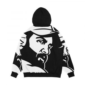 Alternative view of Trucker Men's All-Over-Print Hoodie