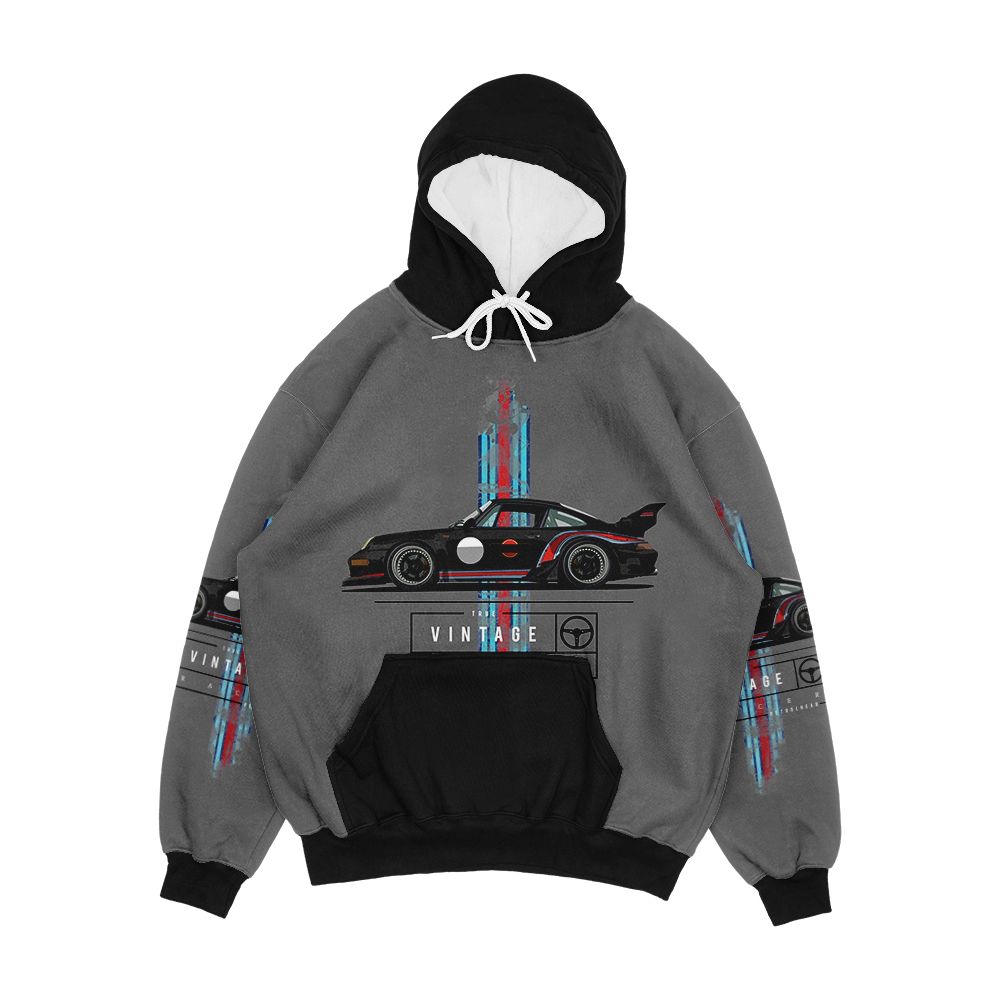 True Vintage Racer 2 Men's All-Over-Print Hoodie