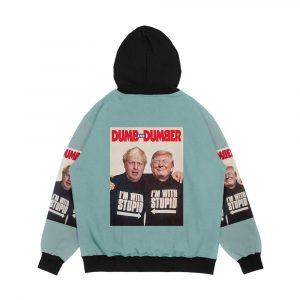 Alternative view of Trump And Boris Johnson Dumb And Dumber Men's All-Over-Print Hoodie
