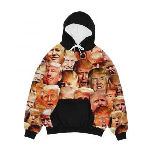 Trump Mashup Men's All-Over-Print Hoodie