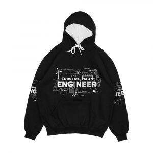 Trust Me I'm An Engineer Men's All-Over-Print Hoodie