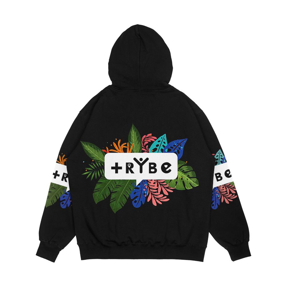 Trybe Vibrant Men's All-Over-Print Hoodie - Image 2