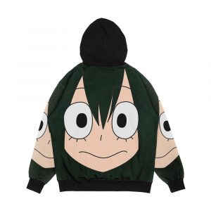 Alternative view of Tsuyu Asui Men's All-Over-Print Hoodie