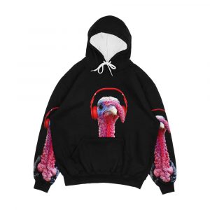 Turkey Dj Men's All-Over-Print Hoodie