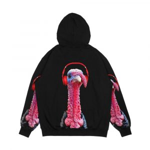 Alternative view of Turkey Dj Men's All-Over-Print Hoodie