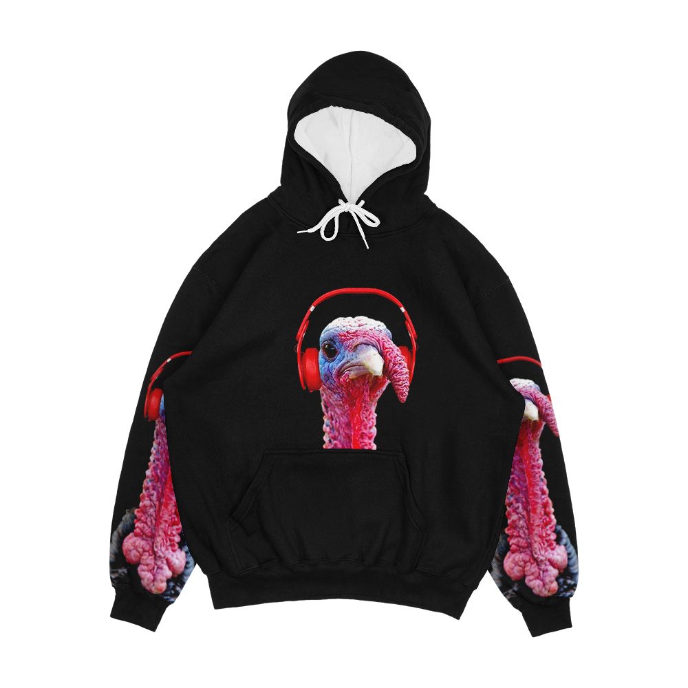 Turkey Dj Men's All-Over-Print Hoodie