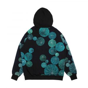 Alternative view of Turquoise Cactus Field Men's All-Over-Print Hoodie