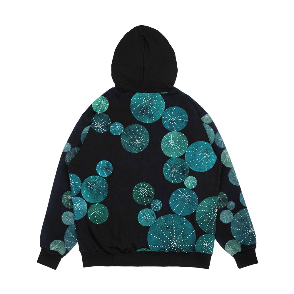 Turquoise Cactus Field Men's All-Over-Print Hoodie - Image 2