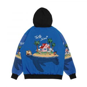 Alternative view of Turtle Island Men's All-Over-Print Hoodie