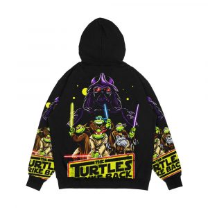 Alternative view of Turtles Strike Back Men's All-Over-Print Hoodie