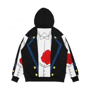 Alternative view of Tuxedo Mask Men's All-Over-Print Hoodie