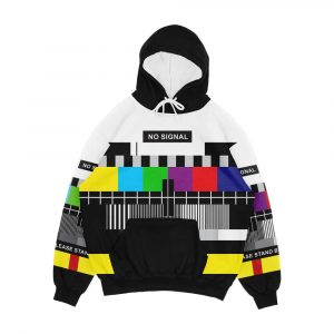 Tv No Signal Men's All-Over-Print Hoodie