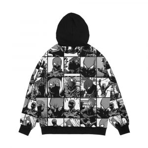 Alternative view of Twice Collage Men's All-Over-Print Hoodie