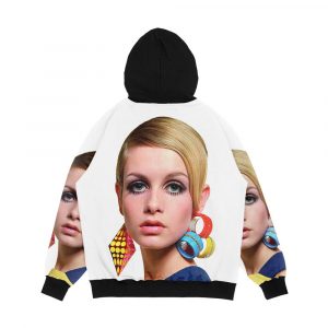 Alternative view of Twiggy Men's All-Over-Print Hoodie